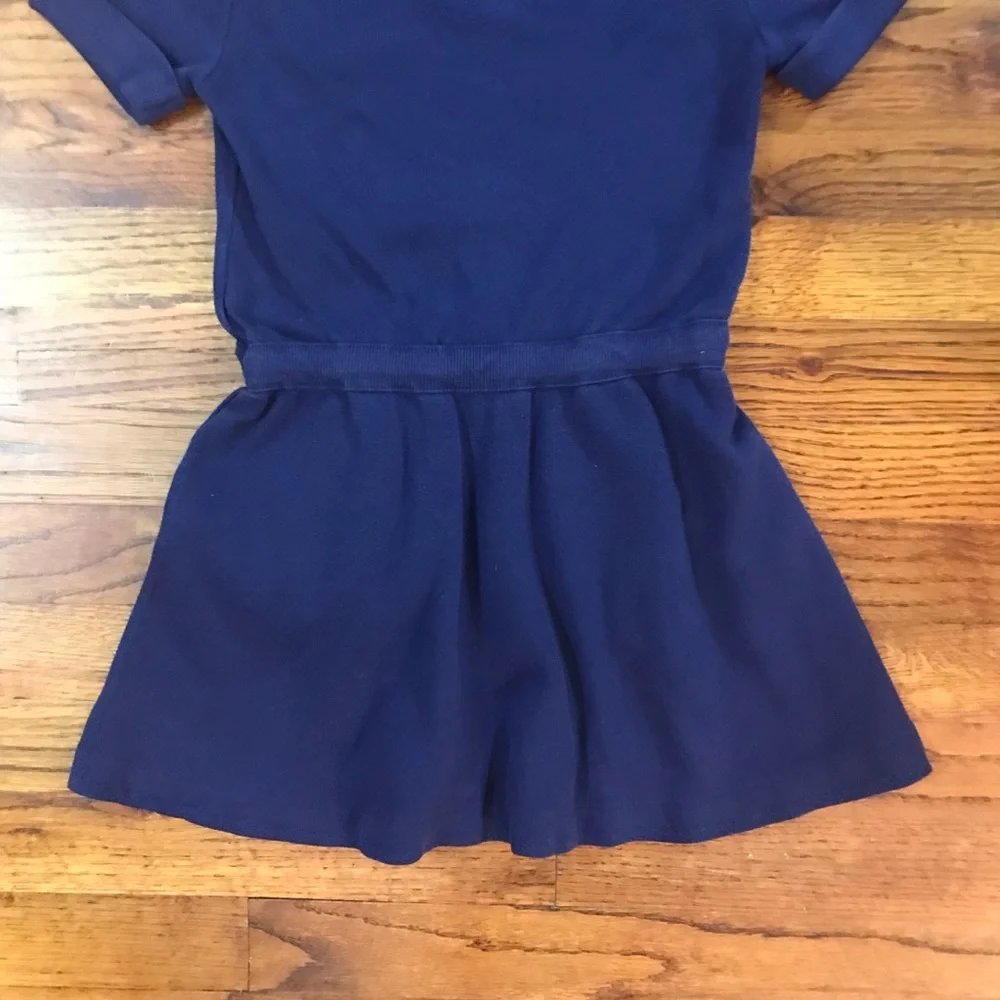 Girls Justice Navy Blue School Uniform Dress w/ Pockets 6 / 7 Small 60% Cotton 4
